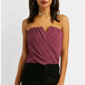 💝Purple crop top💝